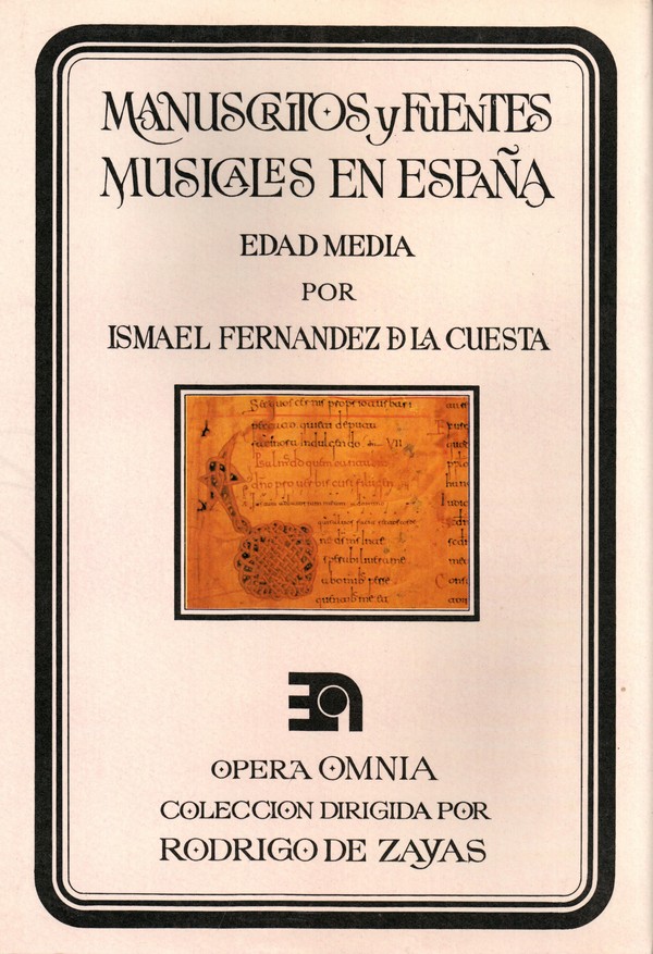 Manuscritos y fuentes musicales en España
Edad Media