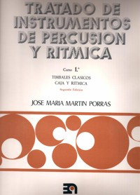 Tratado de instrumentos de percusión y rítmica. Curso 1