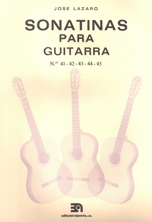Sonatinas para guitarra (nº 41, 42, 43, 44, 45)
