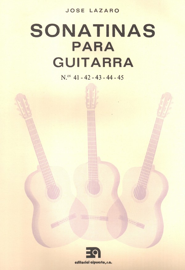 Sonatinas para guitarra (nº 41, 42, 43, 44, 45)