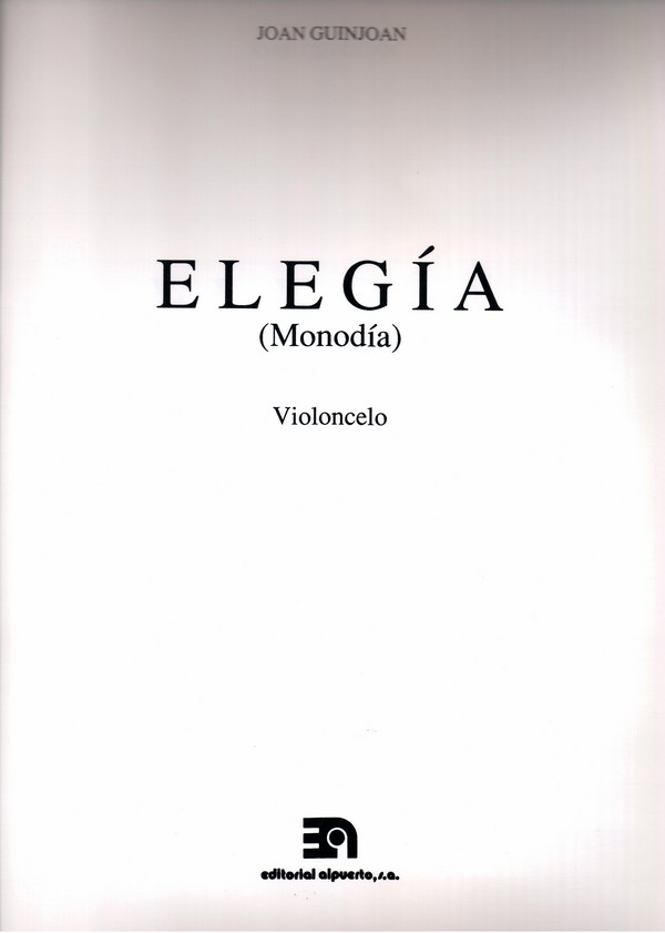 Elegía (Monodía)