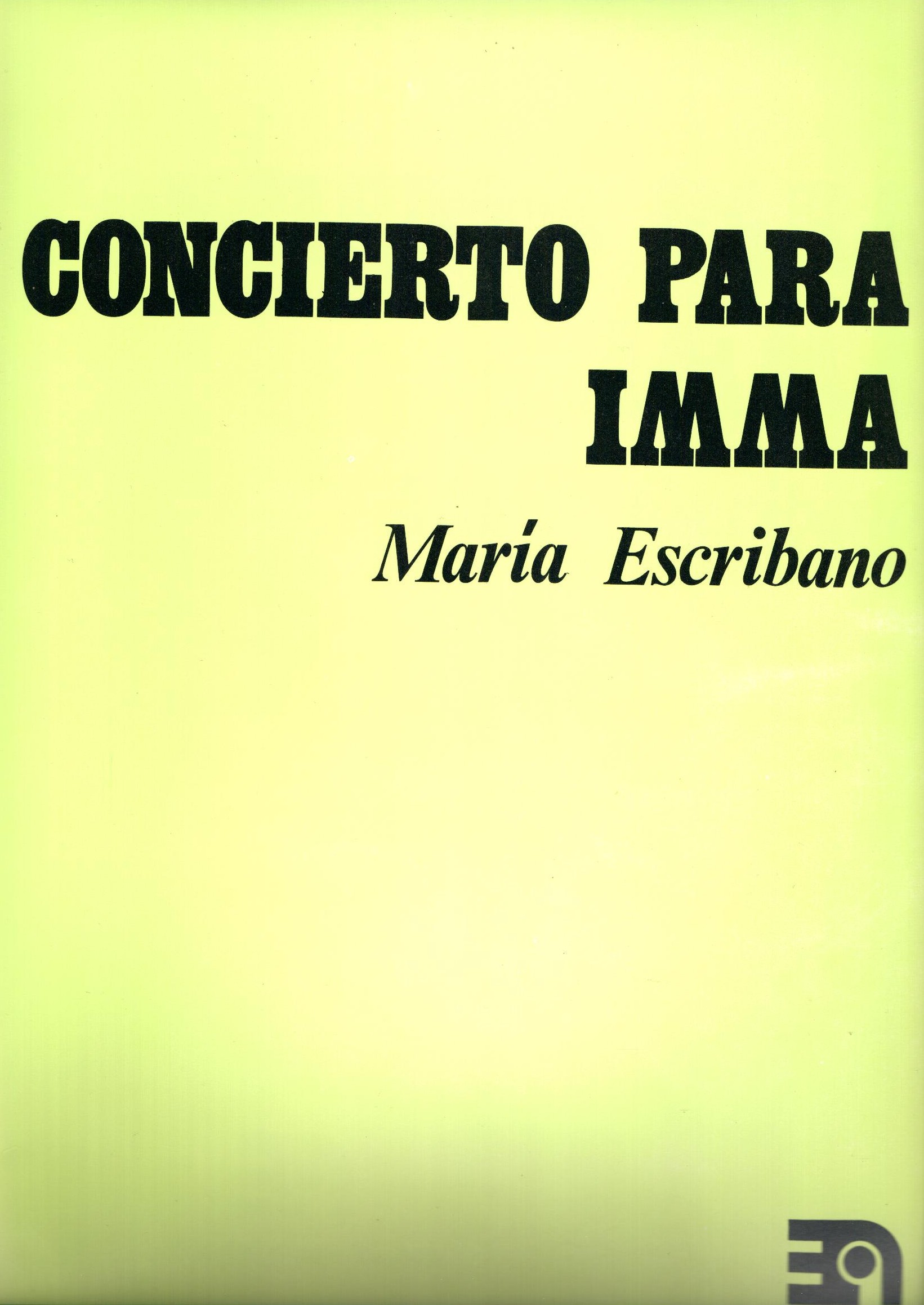 Concierto para Imma