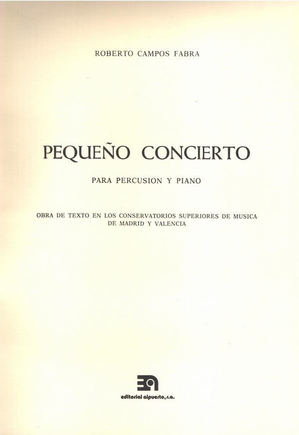 Pequeño concierto