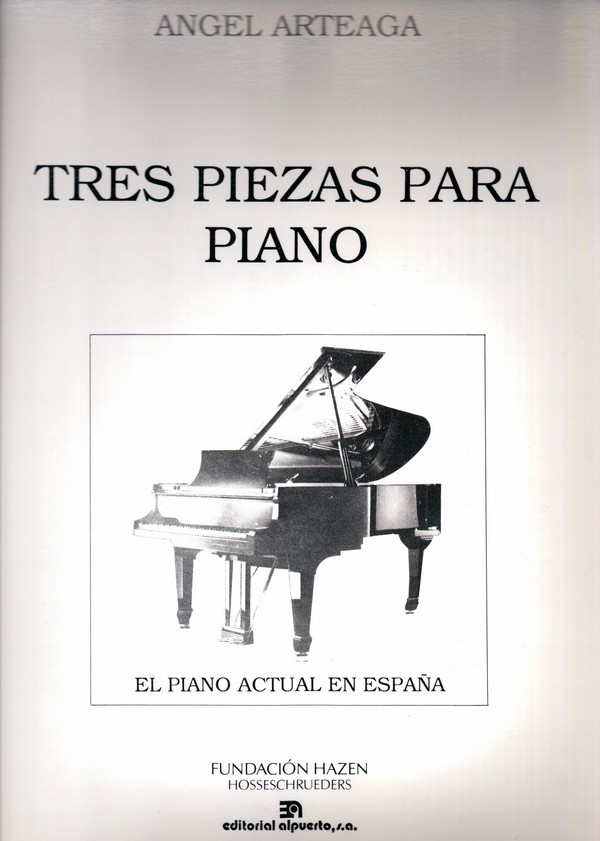 Tres piezas para piano
