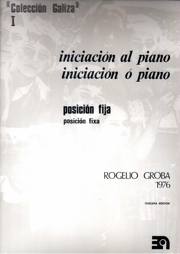 Iniciación al piano / Iniciación ó piano. Colección Galiza I
